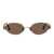 LINDA FARROW Linda Farrow Sunglasses GOLD