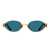 LINDA FARROW Linda Farrow Sunglasses BLUE, GOLD