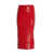 ROTATE Birger Christensen 1131483017 Sequins Pencil Skirt Red