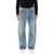 Saint Laurent Loose straight jeans Blue