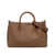 GIANNI CHIARINI Borsa Aretha in pelle double castoro e t.moro a grana maxi N/A