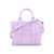 Marc Jacobs The mini tote leather bag Purple