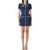 Self-Portrait Denim collared mini dress N/A