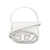 Diesel 1 DR XS mini bag White