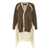 UNDERCOVER Undercover Two-Material Cardigan BROWN