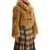 Burberry Cropped Faux Fur Effect Jacket FLAX