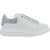 Alexander McQueen Sneaker WHITE/POWDER BLUE