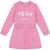 MSGM Sweatshirt Dress PINK