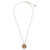 Versace Versace Silver Tone Metal Necklace VERSACE GOLDPALLADIUMCRYSTAL