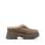 UGG UGG W New Heights Cozy Clog Shoes CHE CHESTNUT