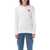 Comme des Garçons Comme Des Garçons Play Double Heart L/S Tee WHITE