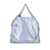 Stella McCartney Stella McCartney Mini Tote Falabella Eco Shiny Dotted Bags BLUE