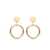 Moschino Moschino Hoop Earrings GREY