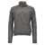 Saint Laurent Saint Laurent Mohair Turtleneck Sweater GRAY