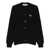Comme des Garçons Comme Des Garçons Play 'Heart' Cardigan Black