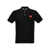 Comme des Garçons Comme Des Garçons Play Logo Patch Polo Shirt Black