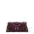 Salvatore Ferragamo Leather shoulder bag with iconic Gancini detail Red