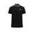 Versace Cotton polo shirt with Medusa patch Black