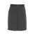 Kaos Mini skirt with pleats Black