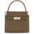 Tory Burch Small Bag "Double Lee Radziwill Color-Block" BROWN