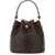 Tory Burch "T Monogram" Bucket Bag BROWN