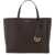 Tory Burch "Perry Small" Shopping Bag BROWN