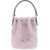 Tory Burch Mini "T Monogram" Bucket Bag LILAC