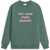 DRÔLE DE MONSIEUR Drole De Monsieur sweatshirt E.SW149.CO127.DGN DGN DARK GREEN* Dgn Dark Green