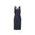 Alaïa Alaia Sculpt Denim Dress Blue