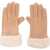 Liu Jo Suede gloves Brown