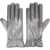 Orciani Gloves in nappa leather Silver