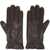 Orciani Gloves in nappa leather Brown