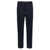 Moncler Moncler Logo Patch Pants BLUE