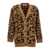 Valentino Garavani Valentino Garavani Valentino Animalier Cardigan BROWN