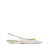 Valentino Garavani Valentino Garavani Vlogo Bold Leather Ballets WHITE