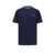 Brunello Cucinelli Brunello Cucinelli Cotton T-Shirt With Logo Embroidery BLUE