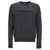 Moncler Moncler Logo Intarsia Sweater GRAY