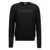 Moncler Moncler Logo Intarsia Sweater Black