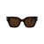 Bvlgari Bvlgari Sunglasses 52E DARK HAVANA / BROWN