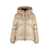 Woolrich Woolrich Aliquippa Hooded Nylon Down Jacket Beige