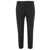 PT01 Pt01 Flat Front Trousers With Ergonomic Pockets Clothing Black