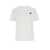 Golden Goose Golden Goose Cotton T-Shirt With Contrasting Star Logo Print WHITE