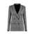 Tagliatore Tagliatore J-Parigi Houndstooth Double Breast Blazer Black