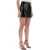 COURRÈGES Re-Edition Vinyl Effect Mini Skirt BLACK