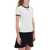 COURRÈGES Re-Edition T-Shirt With Contrast Trims HERITAGE WHITE/BLACK