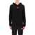 Hugo Boss Logo Patch Hoodie BLACK