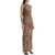 Stella McCartney 'Animal Print Sleeveless Maxi Dress In MULTICOLOR BROWN