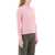 Ralph Lauren Cable Knit Cotton Sweater CARMEL PINK