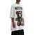 Moschino Teddy Bear Print Maxi T MULTI WHITE