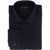 CORNELIANI Jacquard Cotton Cuffed Shirt With Hidden Buttoning Blue